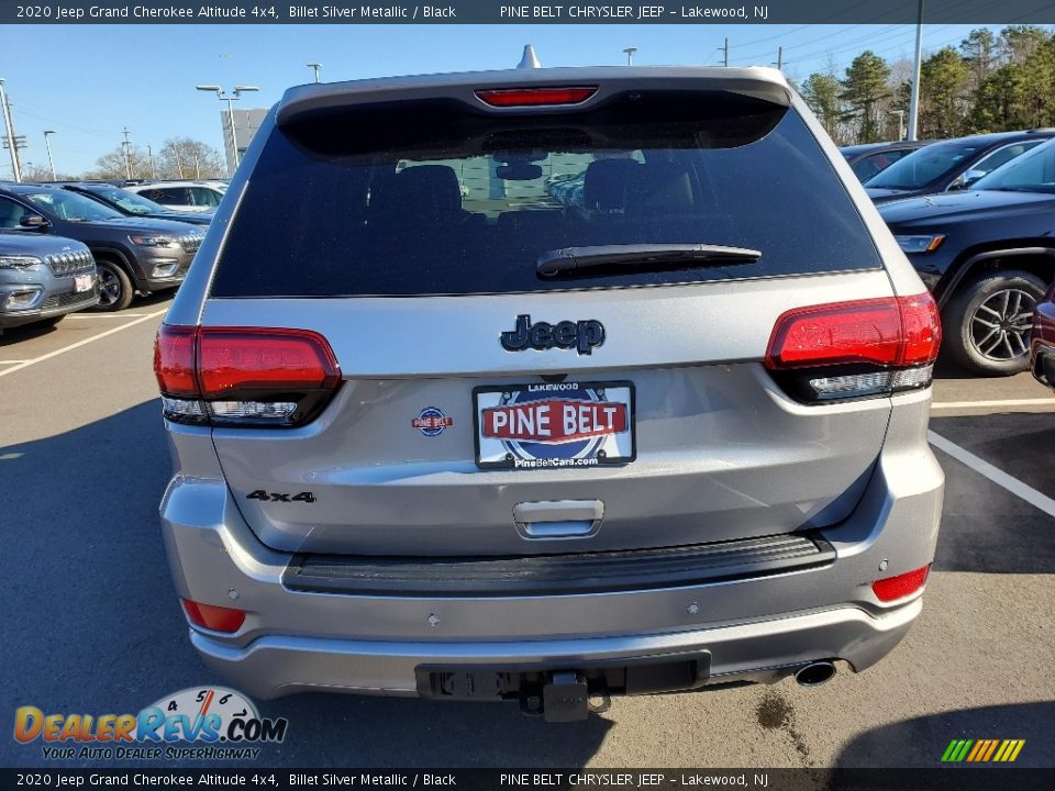 2020 Jeep Grand Cherokee Altitude 4x4 Billet Silver Metallic / Black Photo #5
