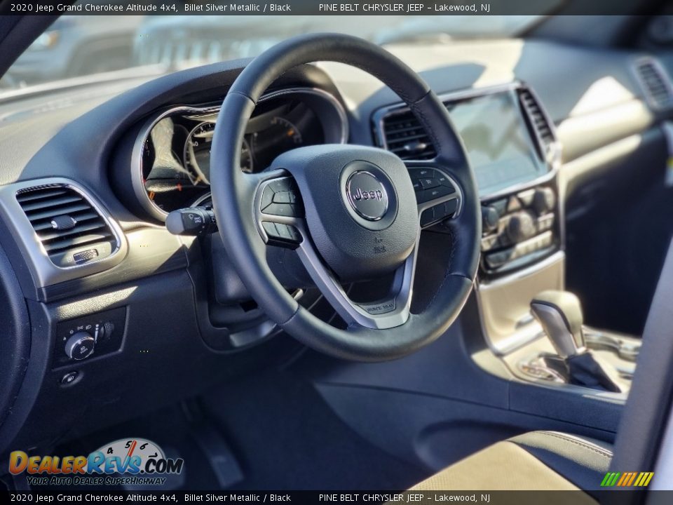 2020 Jeep Grand Cherokee Altitude 4x4 Billet Silver Metallic / Black Photo #7