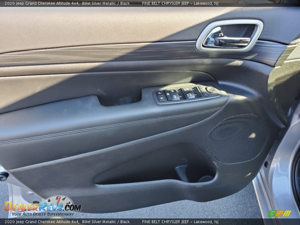 2020 Jeep Grand Cherokee Altitude 4x4 Billet Silver Metallic / Black Photo #8