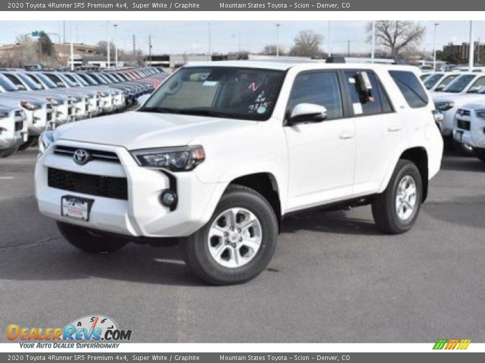 2020 Toyota 4Runner SR5 Premium 4x4 Super White / Graphite Photo #1