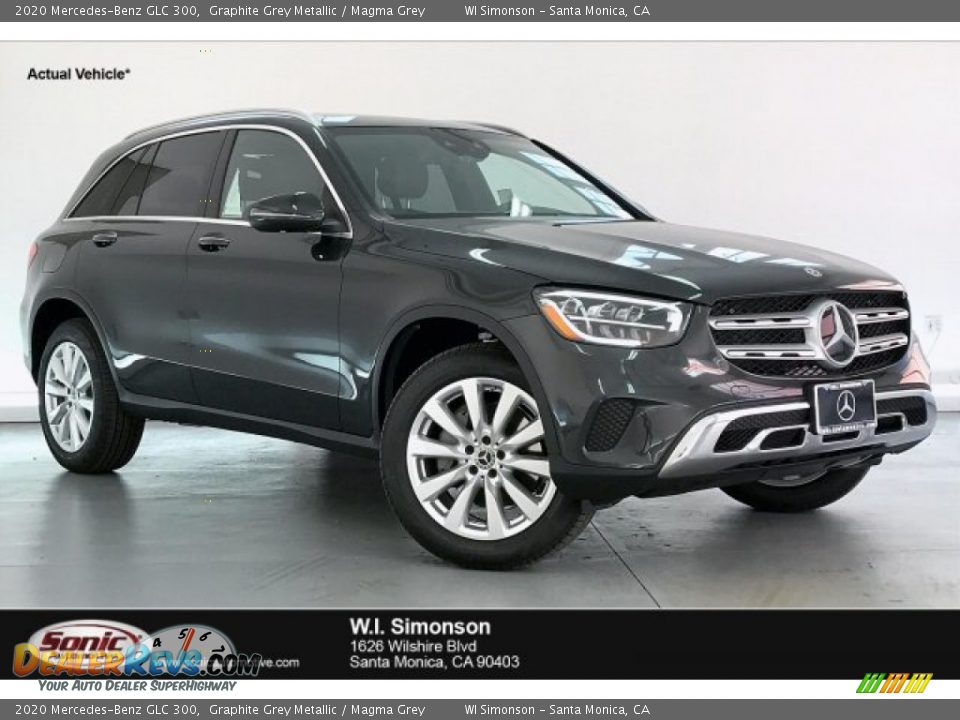 2020 Mercedes-Benz GLC 300 Graphite Grey Metallic / Magma Grey Photo #1