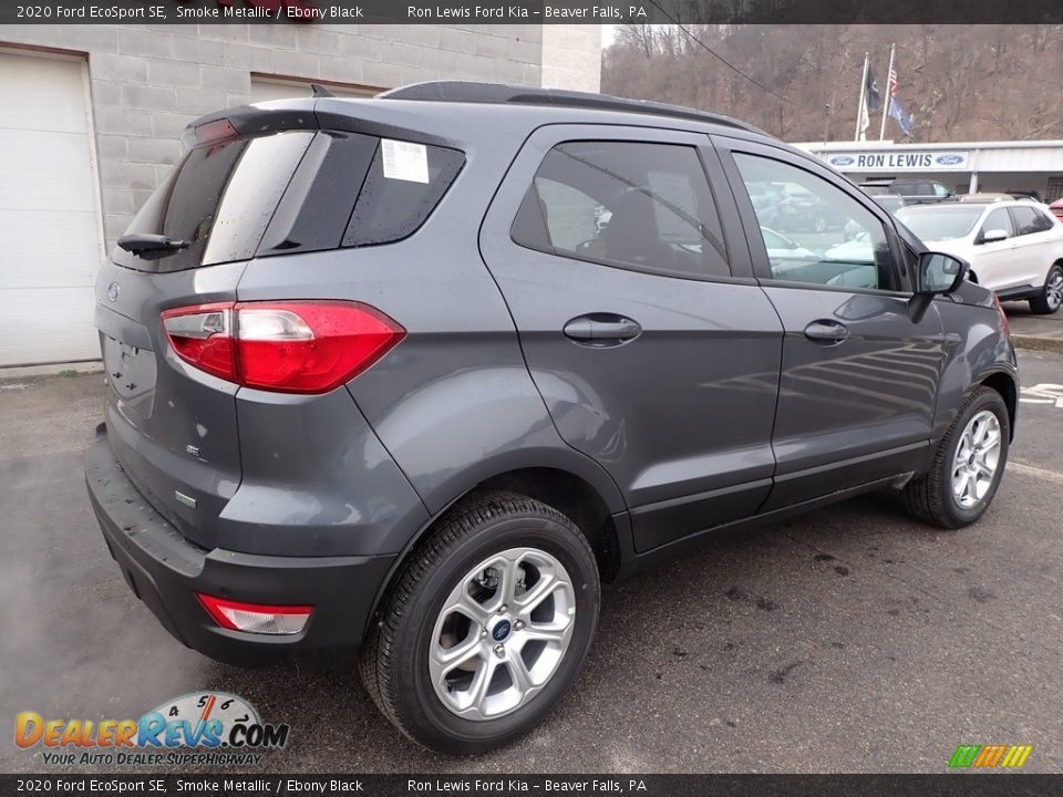 2020 Ford EcoSport SE Smoke Metallic / Ebony Black Photo #2
