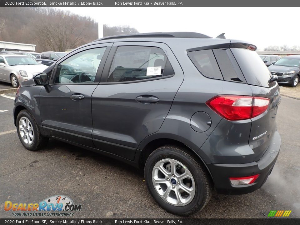 2020 Ford EcoSport SE Smoke Metallic / Ebony Black Photo #5
