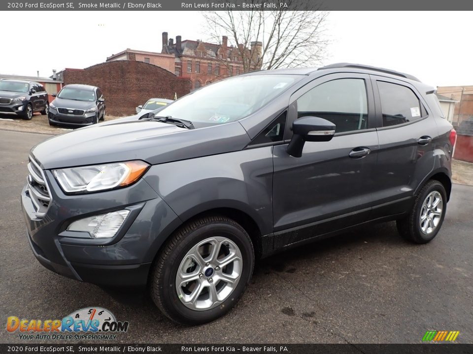 2020 Ford EcoSport SE Smoke Metallic / Ebony Black Photo #7