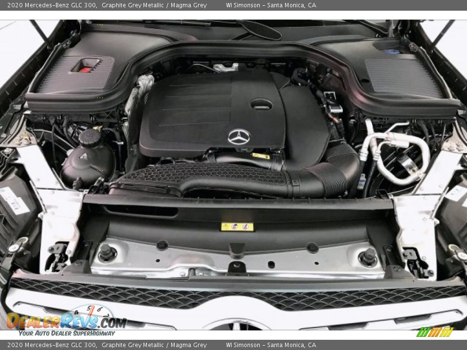 2020 Mercedes-Benz GLC 300 Graphite Grey Metallic / Magma Grey Photo #8