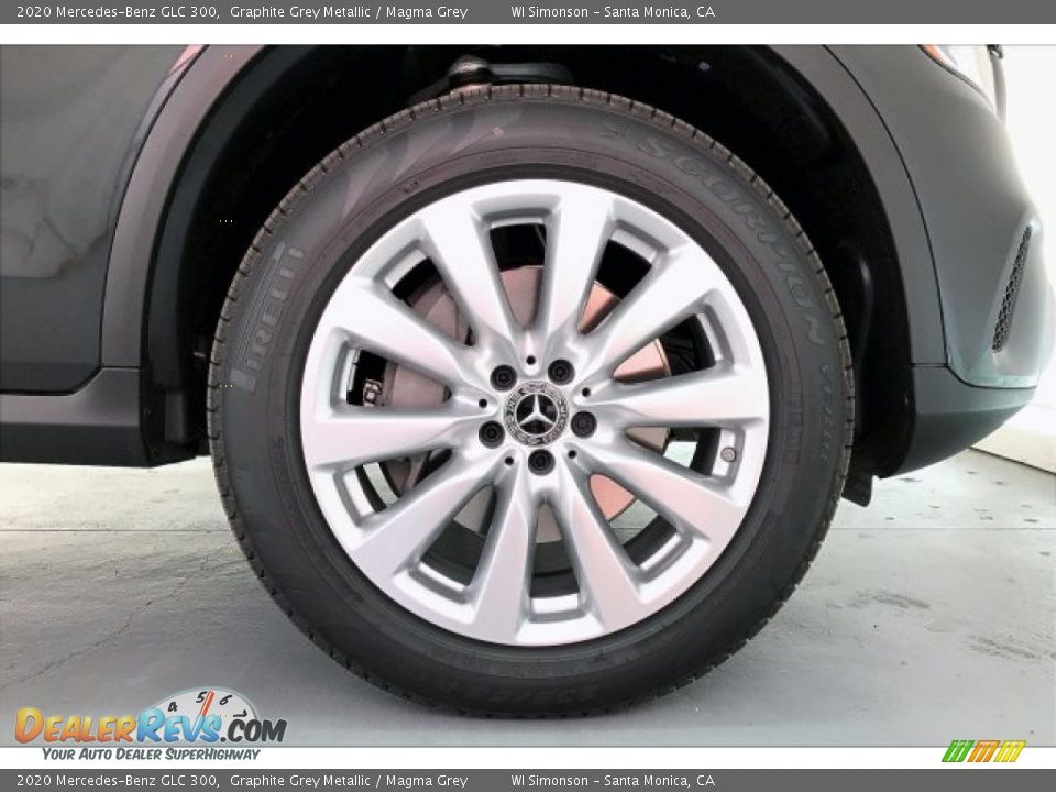 2020 Mercedes-Benz GLC 300 Graphite Grey Metallic / Magma Grey Photo #9
