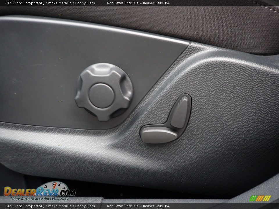 2020 Ford EcoSport SE Smoke Metallic / Ebony Black Photo #12