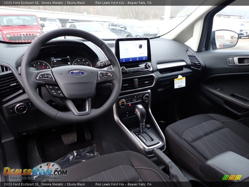 2020 Ford EcoSport SE Smoke Metallic / Ebony Black Photo #16
