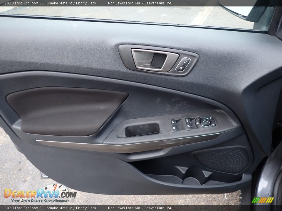 2020 Ford EcoSport SE Smoke Metallic / Ebony Black Photo #17