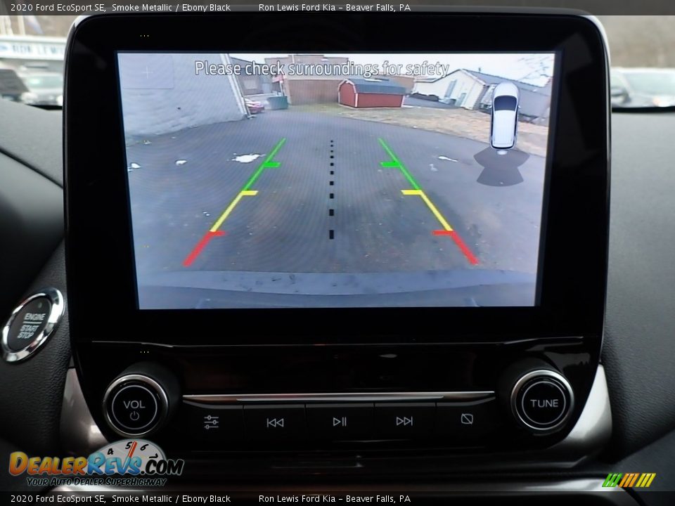 2020 Ford EcoSport SE Smoke Metallic / Ebony Black Photo #19