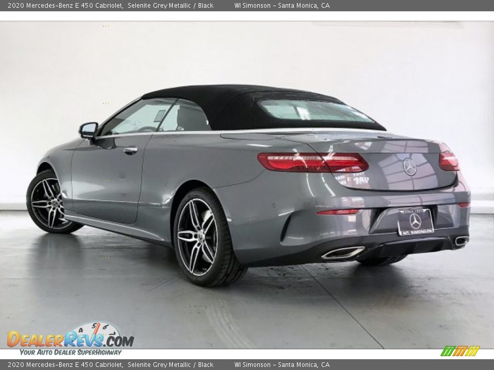 2020 Mercedes-Benz E 450 Cabriolet Selenite Grey Metallic / Black Photo #2