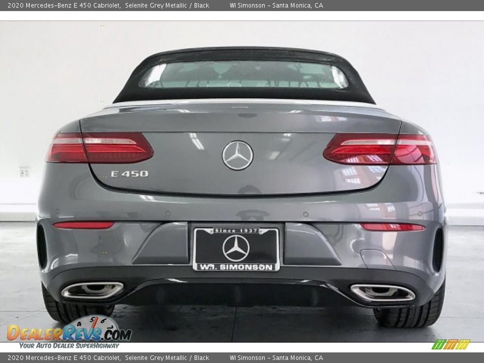 2020 Mercedes-Benz E 450 Cabriolet Selenite Grey Metallic / Black Photo #3