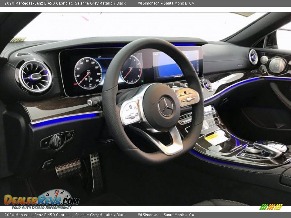 2020 Mercedes-Benz E 450 Cabriolet Selenite Grey Metallic / Black Photo #4