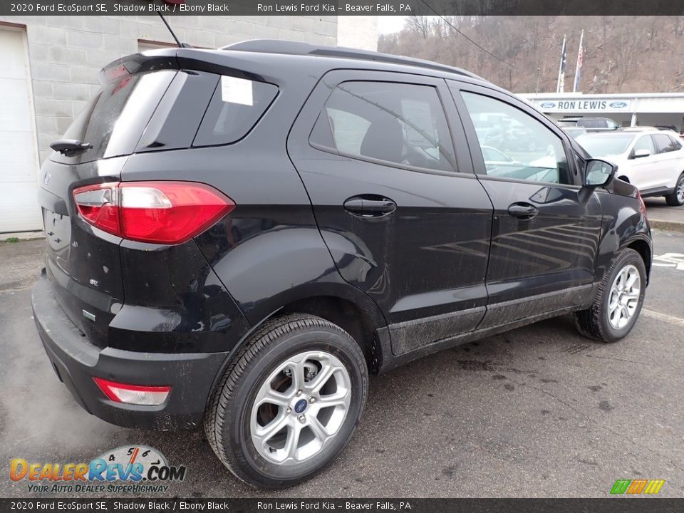 2020 Ford EcoSport SE Shadow Black / Ebony Black Photo #2