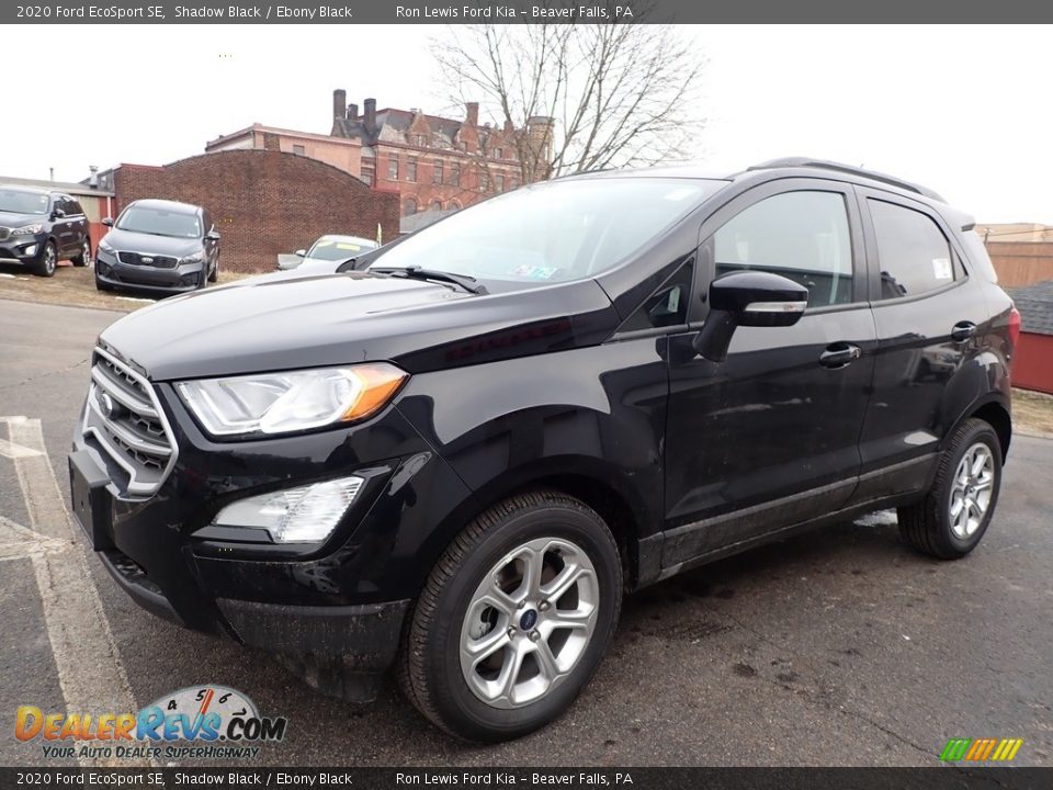 Front 3/4 View of 2020 Ford EcoSport SE Photo #7