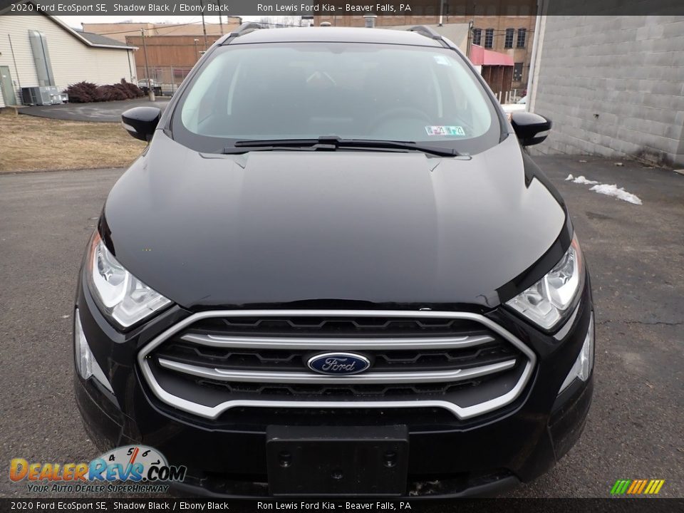 2020 Ford EcoSport SE Shadow Black / Ebony Black Photo #8