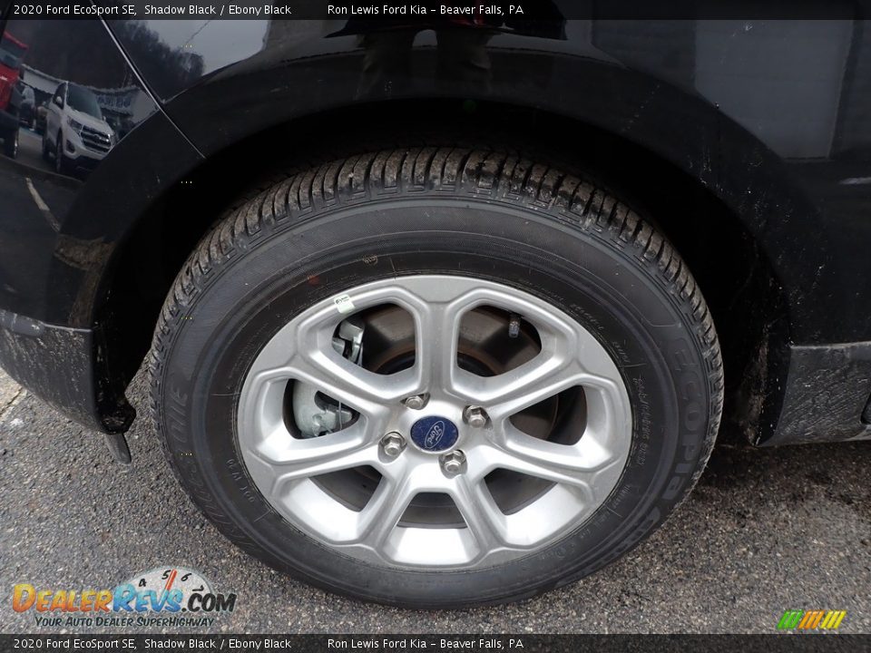 2020 Ford EcoSport SE Shadow Black / Ebony Black Photo #10