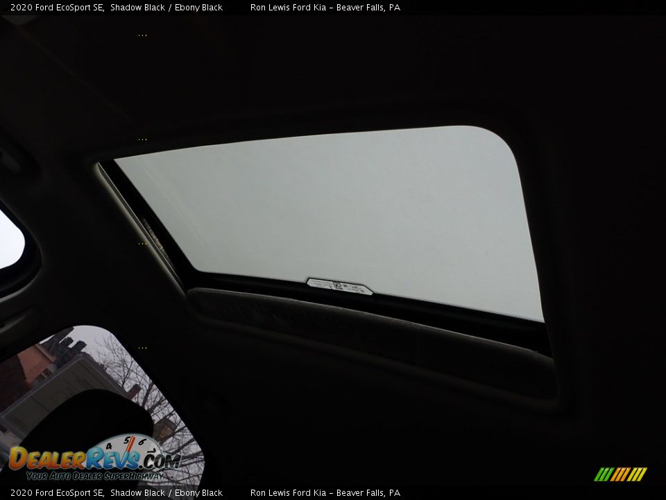 2020 Ford EcoSport SE Shadow Black / Ebony Black Photo #13