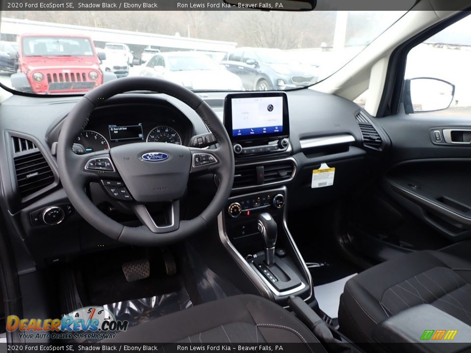 2020 Ford EcoSport SE Shadow Black / Ebony Black Photo #16