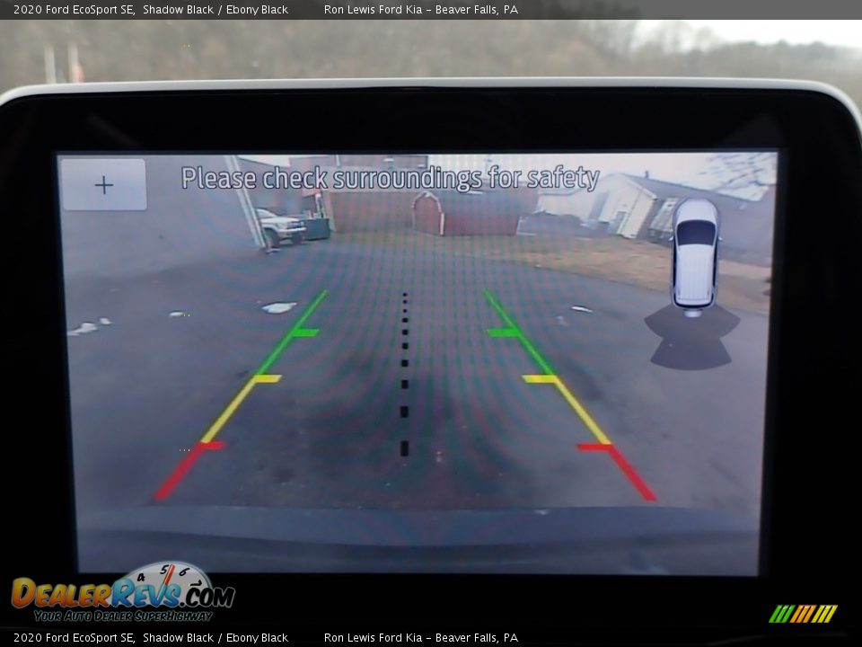 2020 Ford EcoSport SE Shadow Black / Ebony Black Photo #19
