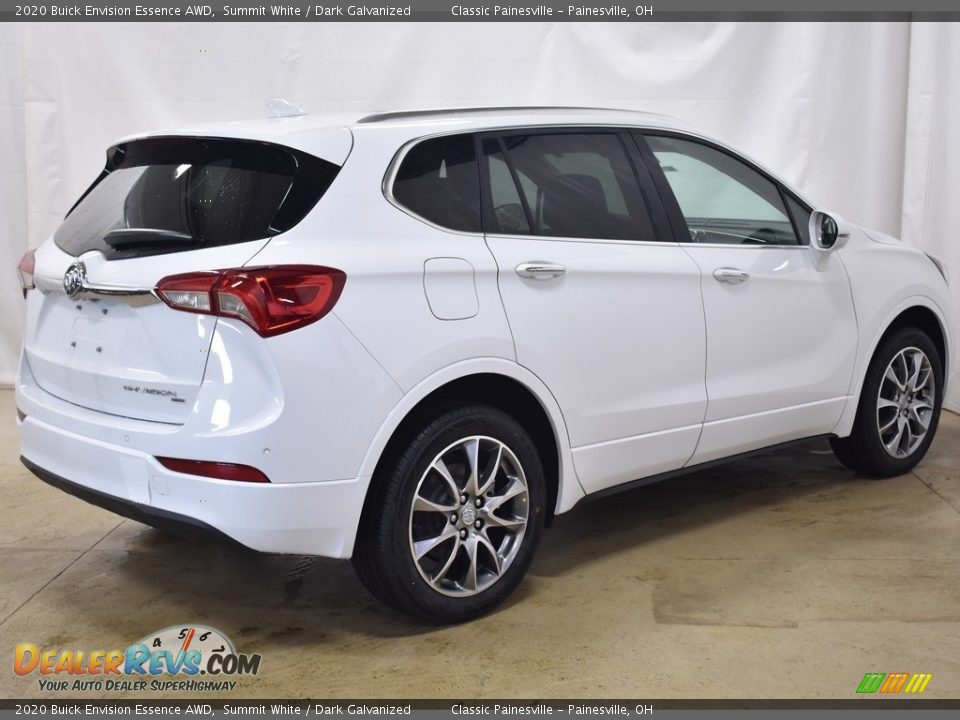 2020 Buick Envision Essence AWD Summit White / Dark Galvanized Photo #2
