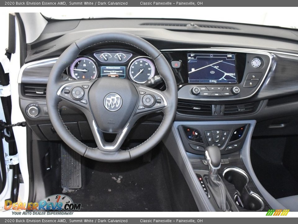 2020 Buick Envision Essence AWD Summit White / Dark Galvanized Photo #9