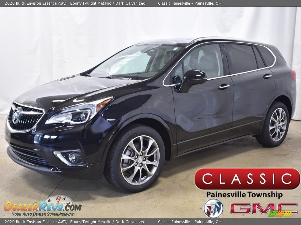 2020 Buick Envision Essence AWD Ebony Twilight Metallic / Dark Galvanized Photo #1