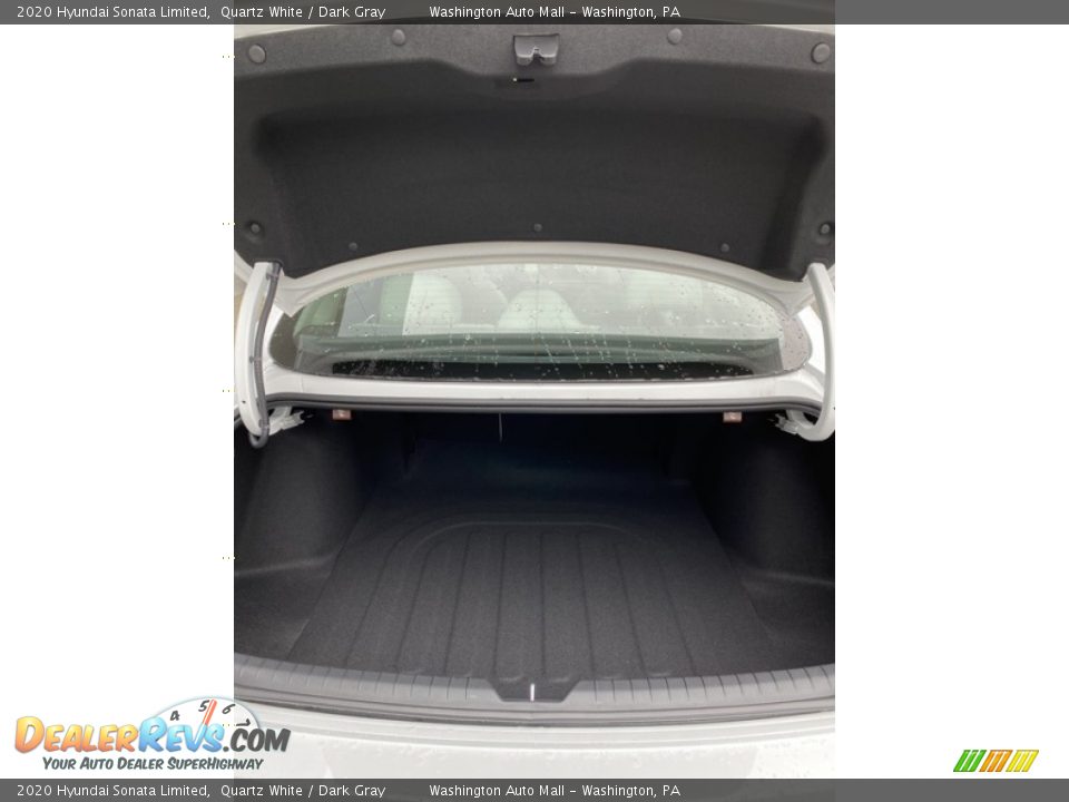 2020 Hyundai Sonata Limited Quartz White / Dark Gray Photo #21