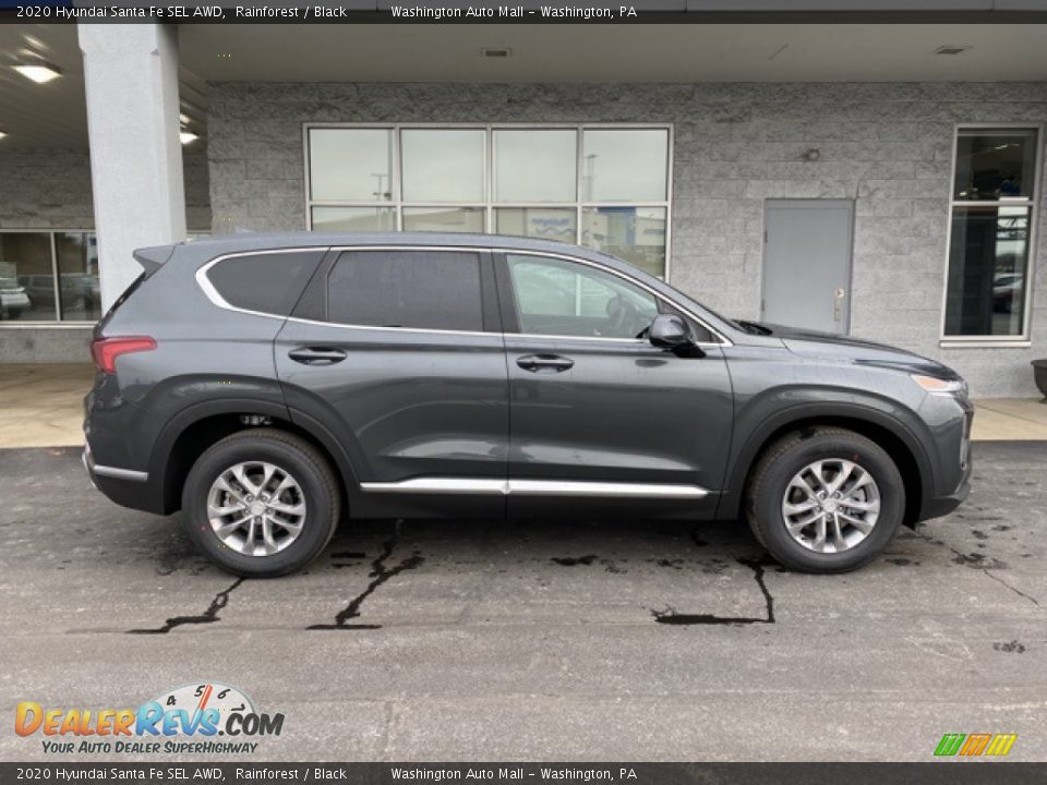 2020 Hyundai Santa Fe SEL AWD Rainforest / Black Photo #2