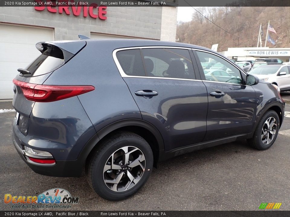 2020 Kia Sportage LX AWD Pacific Blue / Black Photo #2