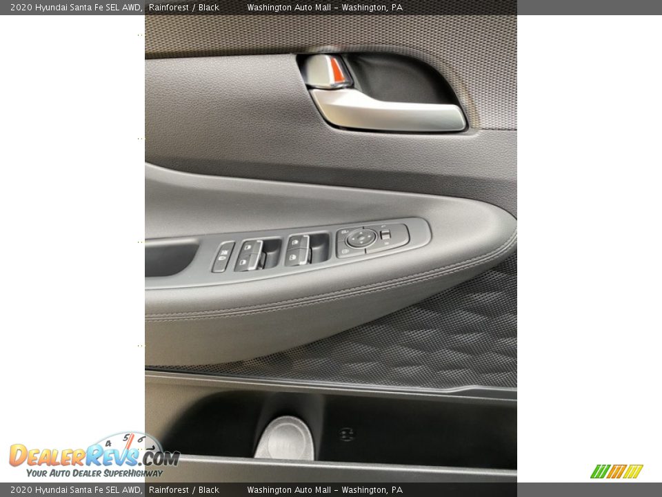2020 Hyundai Santa Fe SEL AWD Rainforest / Black Photo #11