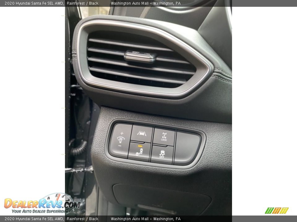 2020 Hyundai Santa Fe SEL AWD Rainforest / Black Photo #12