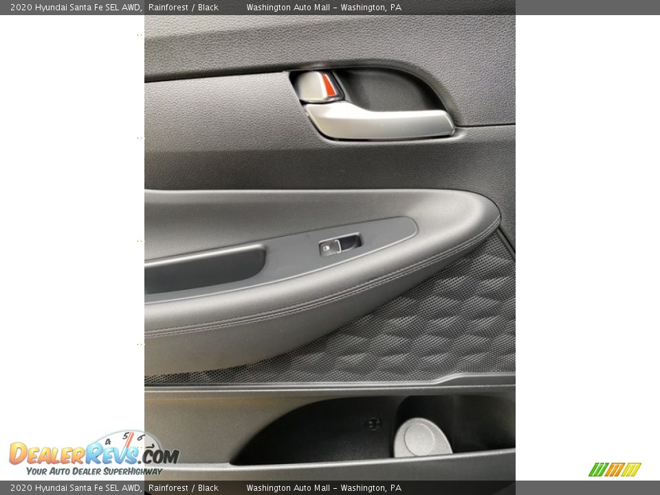 2020 Hyundai Santa Fe SEL AWD Rainforest / Black Photo #17