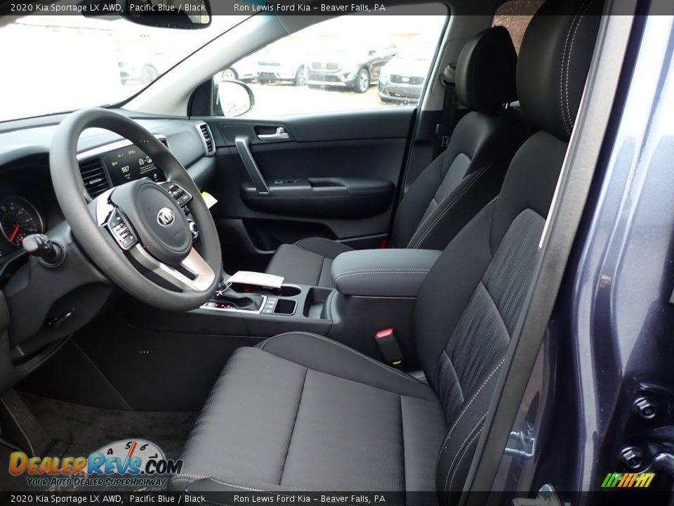 Front Seat of 2020 Kia Sportage LX AWD Photo #13