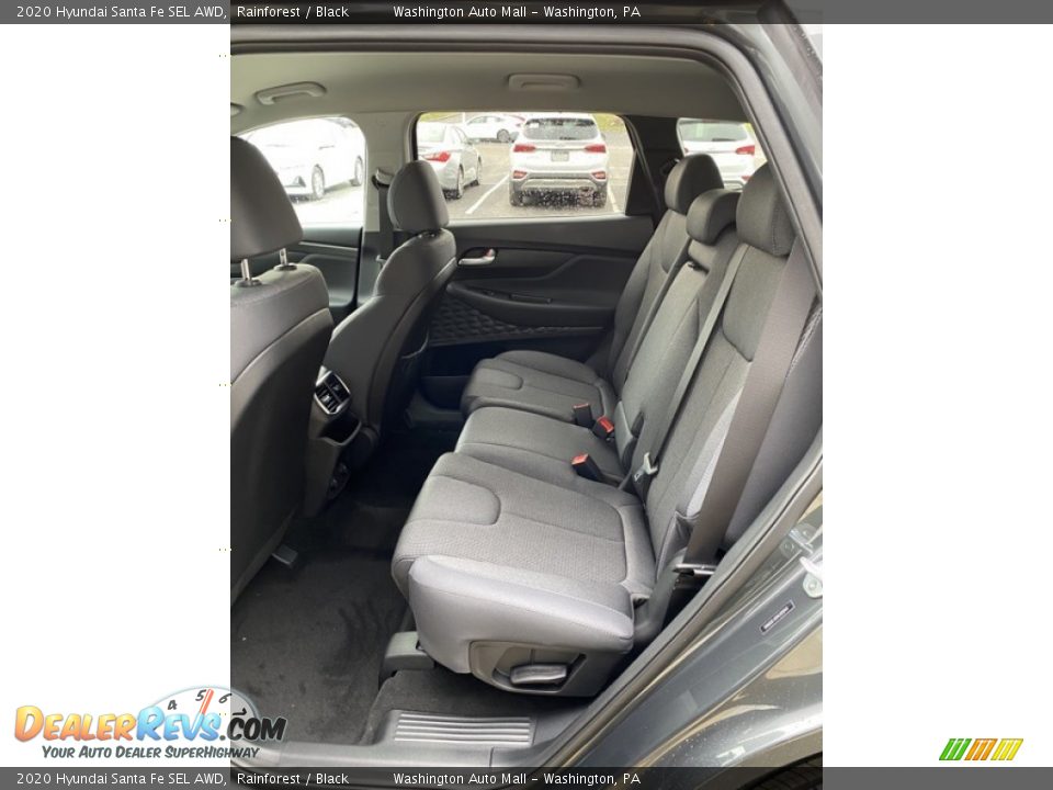 2020 Hyundai Santa Fe SEL AWD Rainforest / Black Photo #19