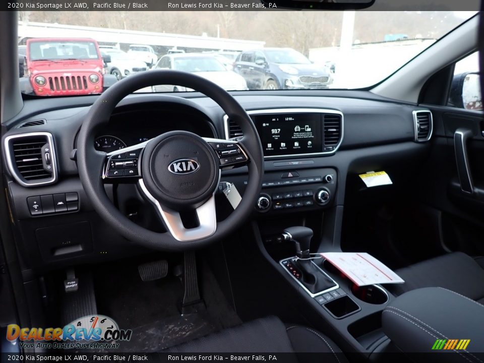 Black Interior - 2020 Kia Sportage LX AWD Photo #15