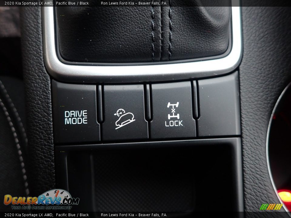 2020 Kia Sportage LX AWD Pacific Blue / Black Photo #18