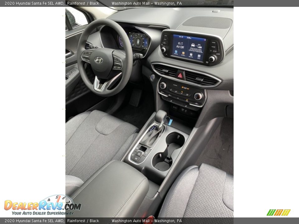 2020 Hyundai Santa Fe SEL AWD Rainforest / Black Photo #25