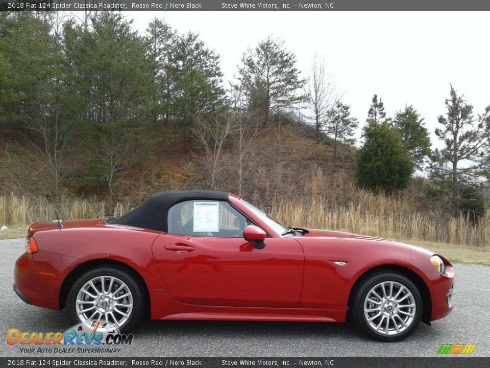 Rosso Red 2018 Fiat 124 Spider Classica Roadster Photo #5