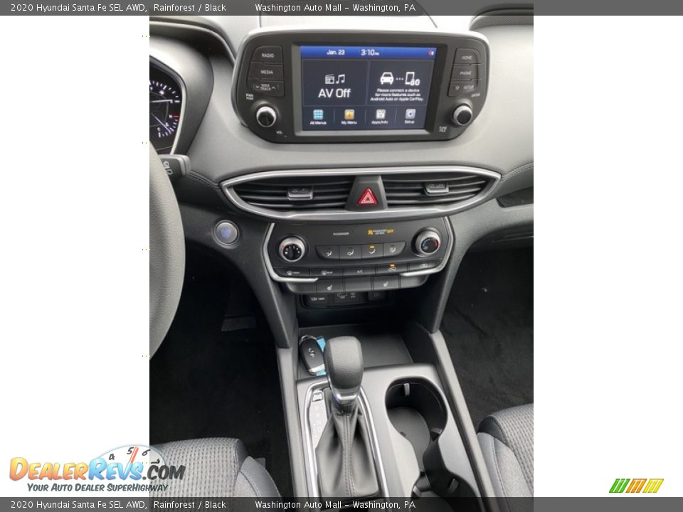 2020 Hyundai Santa Fe SEL AWD Rainforest / Black Photo #28