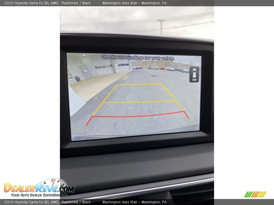 2020 Hyundai Santa Fe SEL AWD Rainforest / Black Photo #29