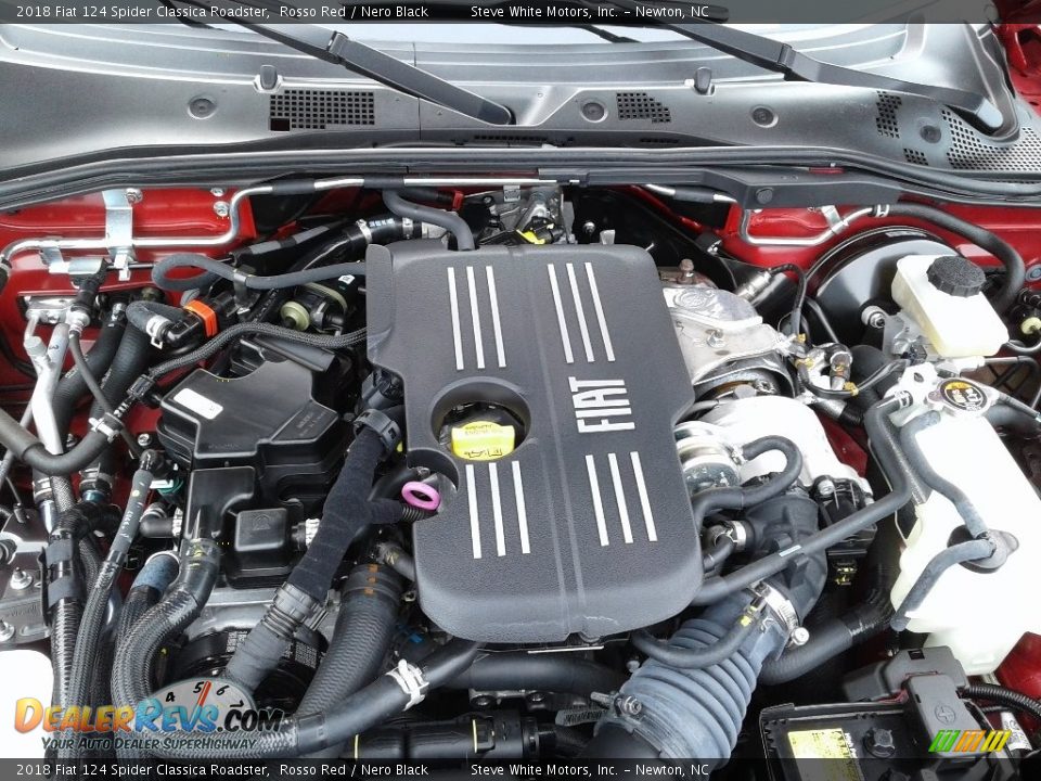 2018 Fiat 124 Spider Classica Roadster 1.4 Liter Turbocharged SOHC 16-Valve MultiAir 4 Cylinder Engine Photo #8