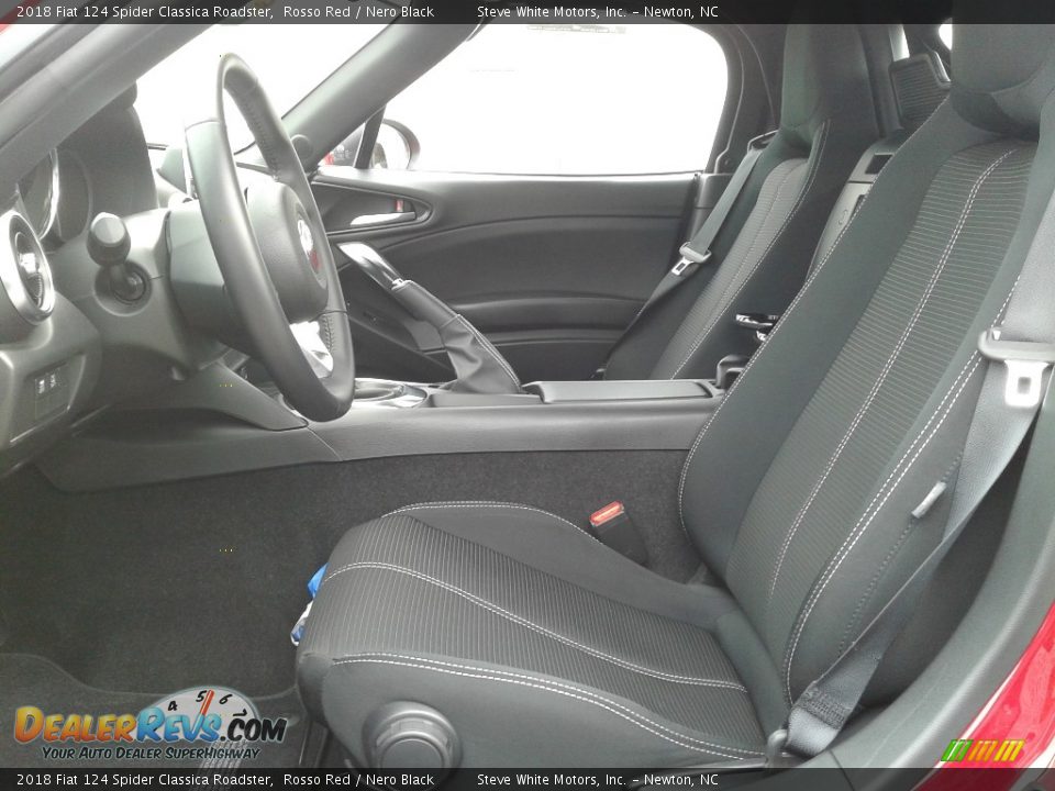 2018 Fiat 124 Spider Classica Roadster Rosso Red / Nero Black Photo #9