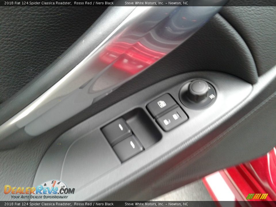 2018 Fiat 124 Spider Classica Roadster Rosso Red / Nero Black Photo #10