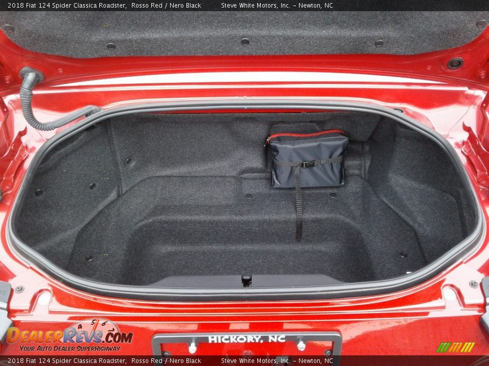 2018 Fiat 124 Spider Classica Roadster Rosso Red / Nero Black Photo #11