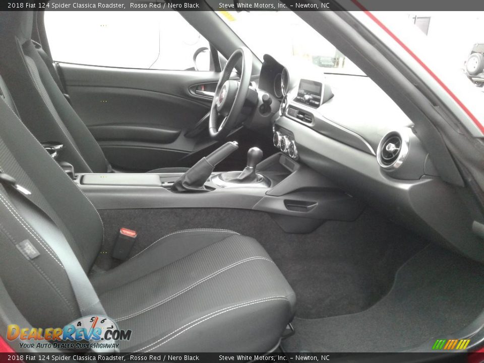 2018 Fiat 124 Spider Classica Roadster Rosso Red / Nero Black Photo #12