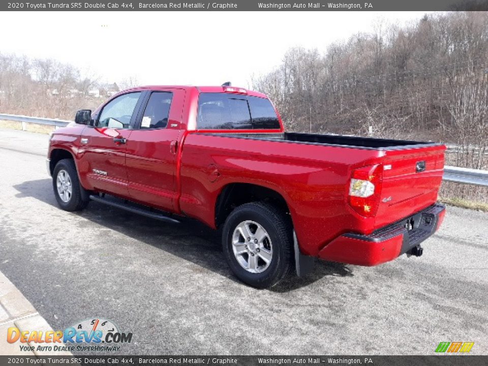 2020 Toyota Tundra SR5 Double Cab 4x4 Barcelona Red Metallic / Graphite Photo #2