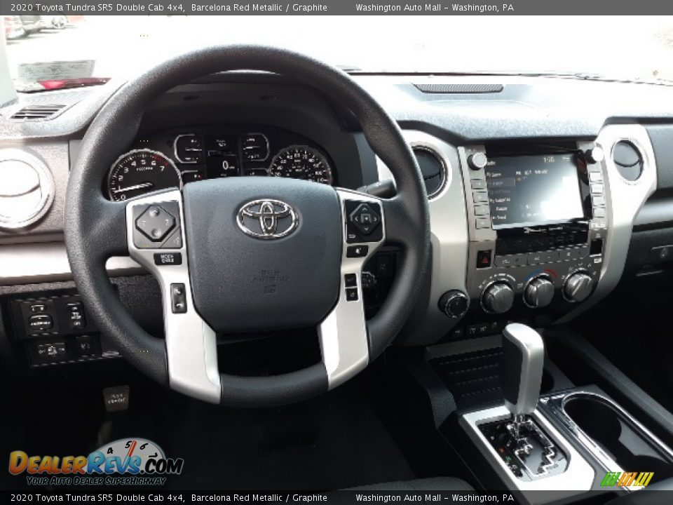 2020 Toyota Tundra SR5 Double Cab 4x4 Barcelona Red Metallic / Graphite Photo #3