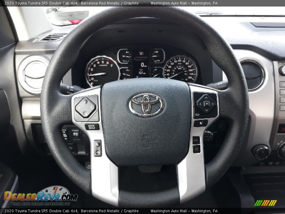 2020 Toyota Tundra SR5 Double Cab 4x4 Barcelona Red Metallic / Graphite Photo #4