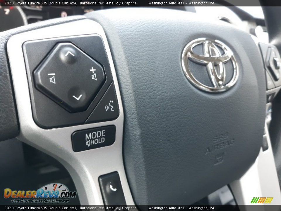 2020 Toyota Tundra SR5 Double Cab 4x4 Barcelona Red Metallic / Graphite Photo #5